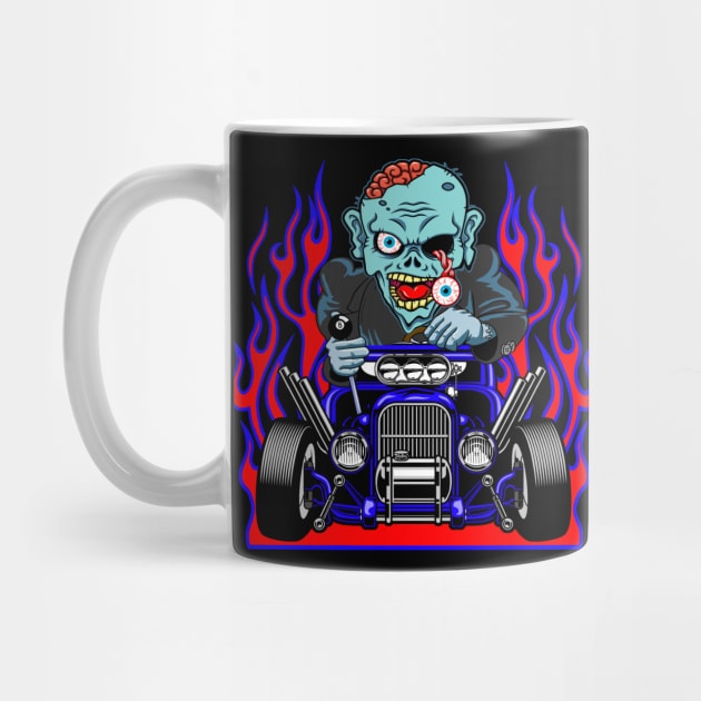 HOTROD 1 (Zombie) by GardenOfNightmares